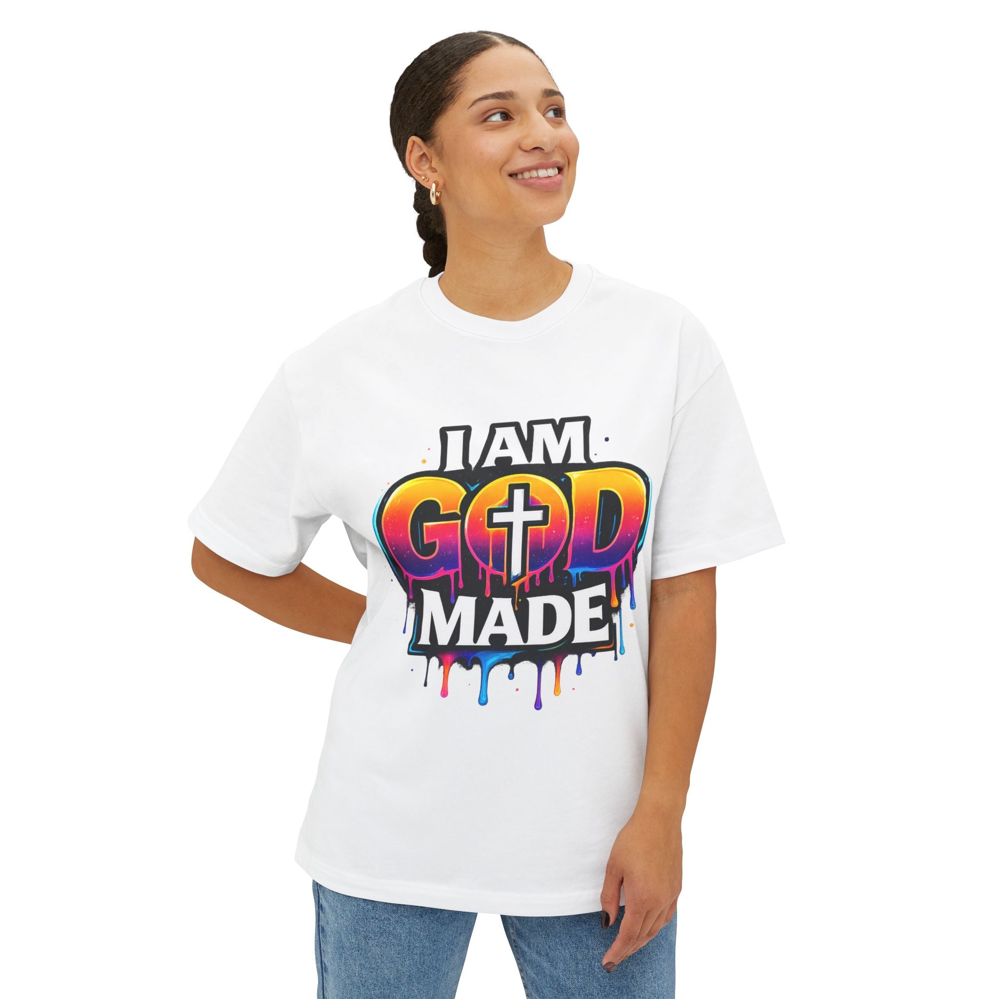 I Am God Made Tee — Christian Faith Graphic T-Shirt