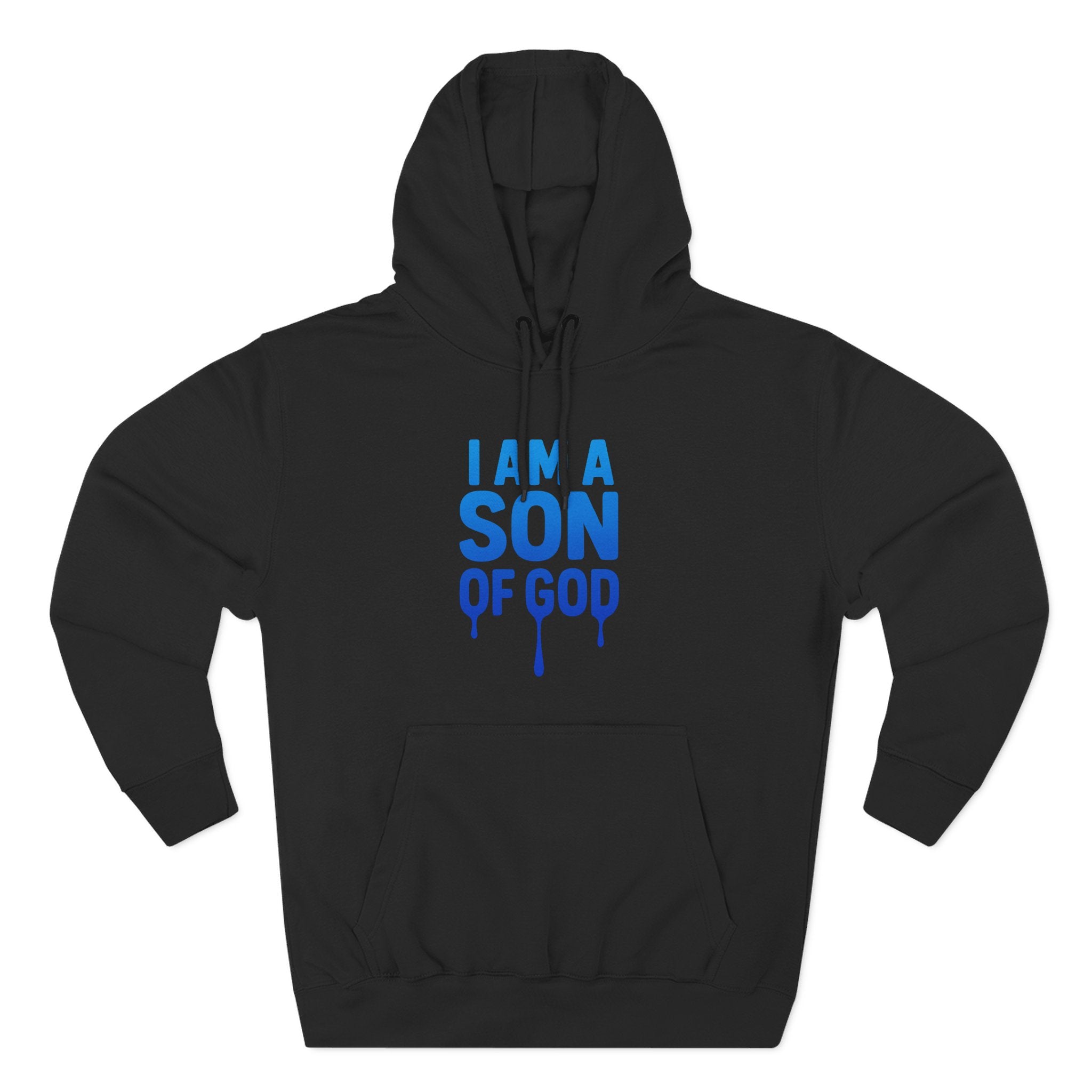 Christian Hoodie — “I Am a Son of God” John 1:12 Fleece Pullover