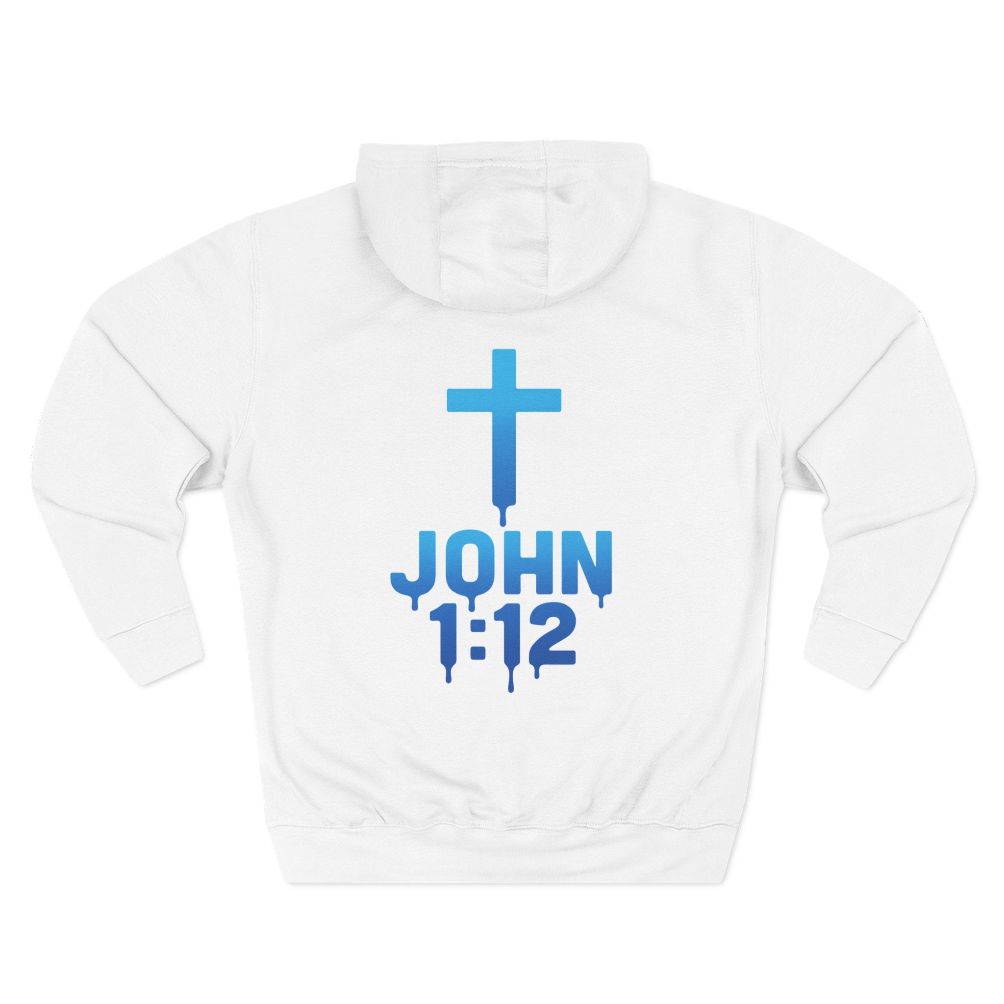 Christian Hoodie — “I Am a Son of God” John 1:12 Fleece Pullover