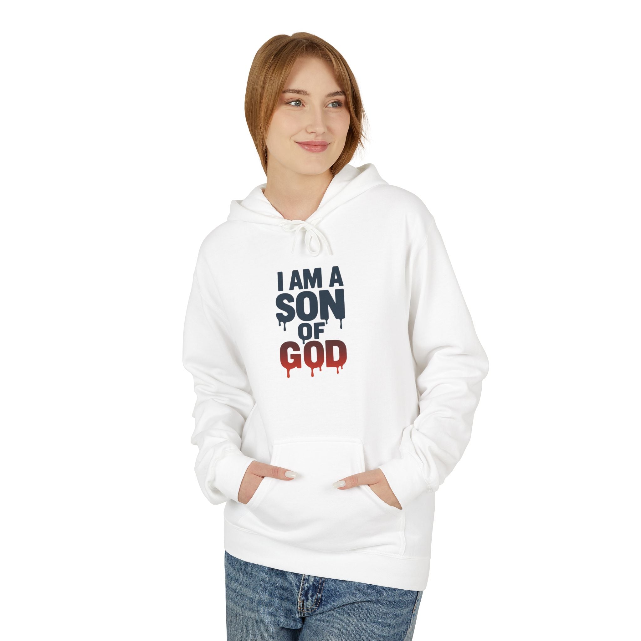 Son of God Hoodie — "I Am a Son of God" John 1:12 Christian Pullover